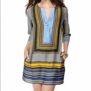 Grace Elements Black/Yellow Combo Dress size S